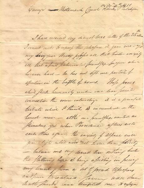 Image of Love Letter from Harry Knox to Lucy Knox